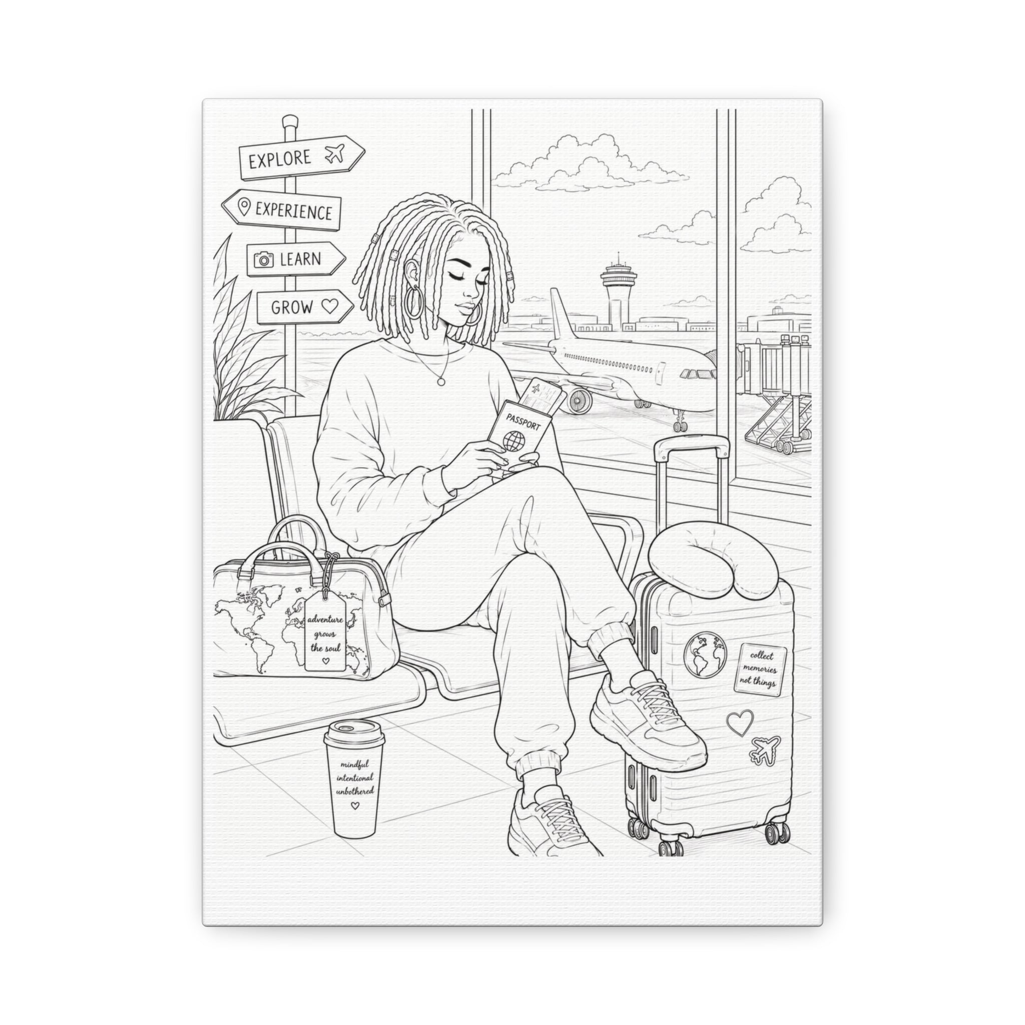Wander with Purpose (Loc Bob) | Paint & Sip Canvas
