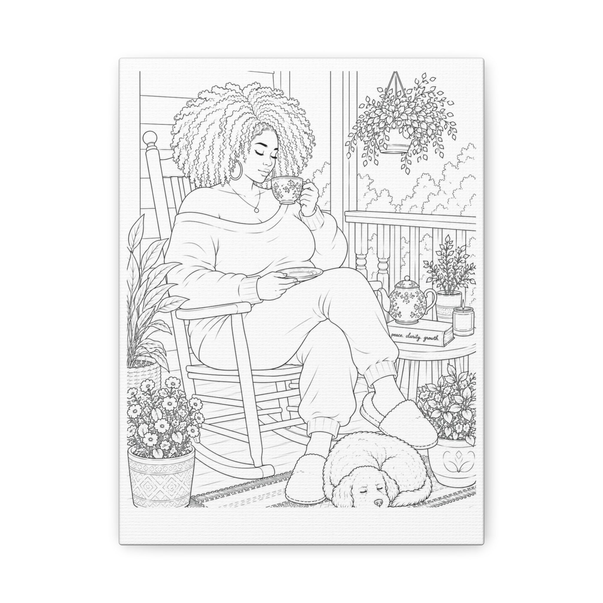 Morning on the Porch (Twist Out Plus) | Paint & Sip Canvas