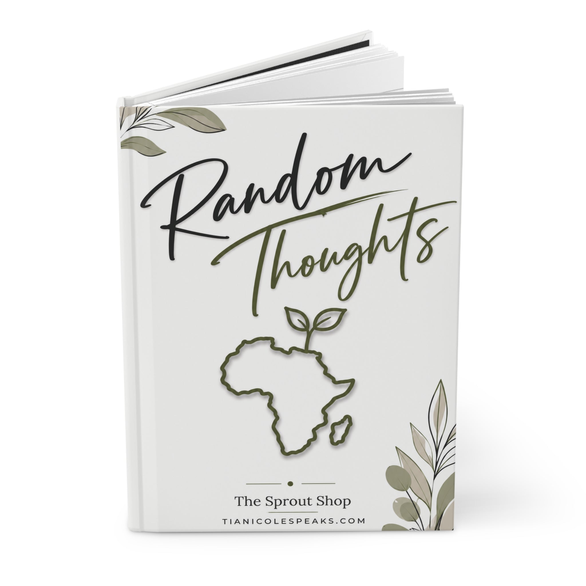 Random Thoughts Hardcover Journal Matte
