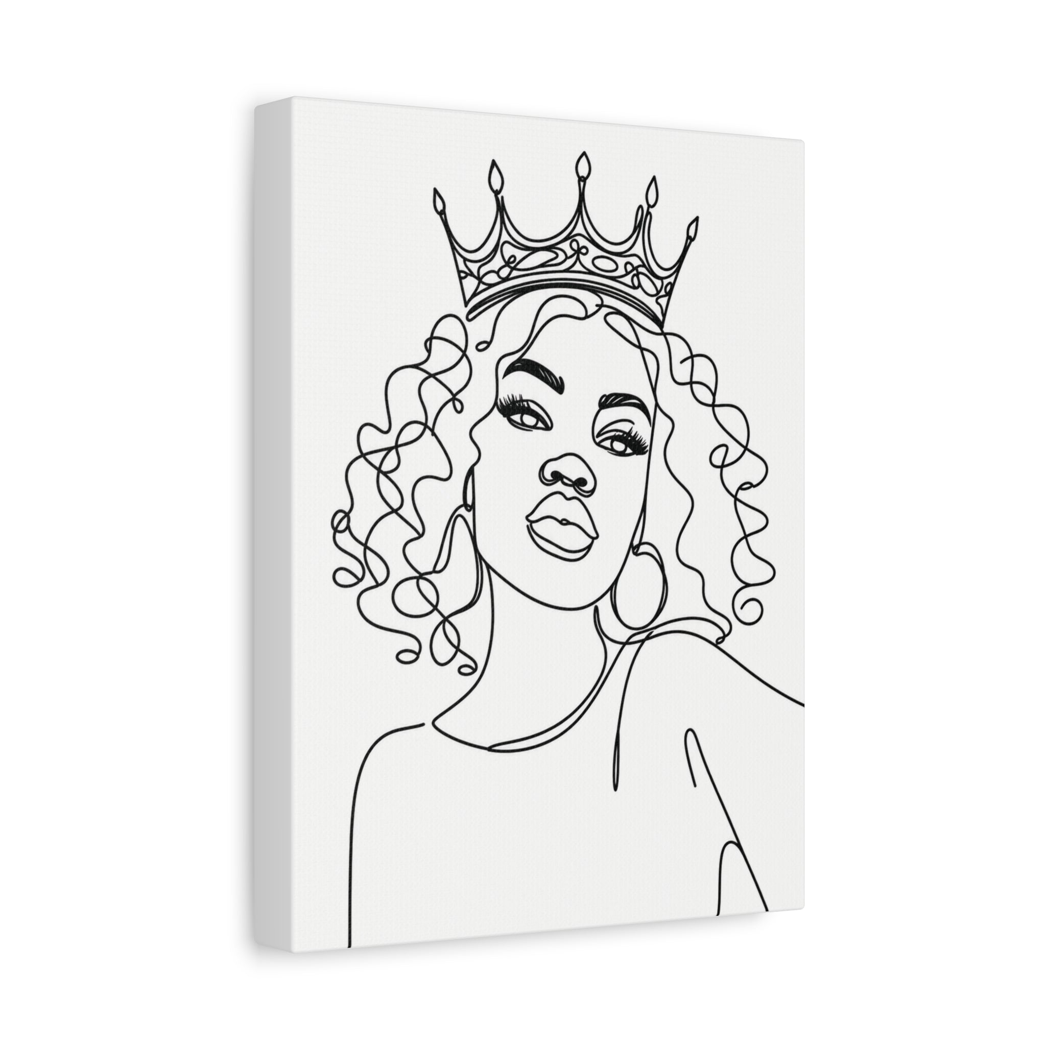 Grace Wears The Crown | Paint & Sip Canvas