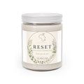 Reset Scented Soy Candles with White Lid, 9oz