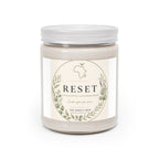 Reset Scented Soy Candles with White Lid, 9oz
