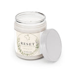 Reset Scented Soy Candles with White Lid, 9oz