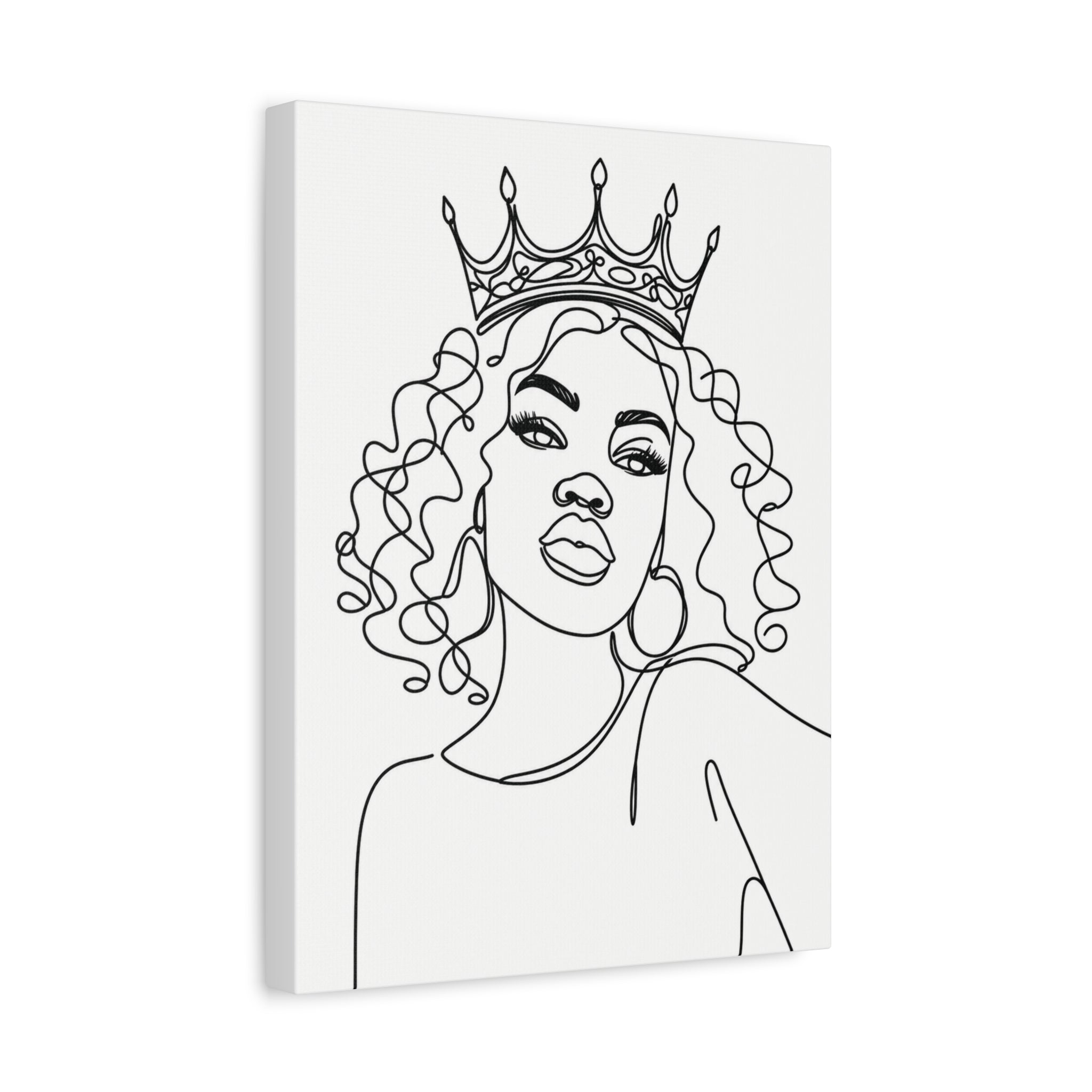 Grace Wears The Crown | Paint & Sip Canvas